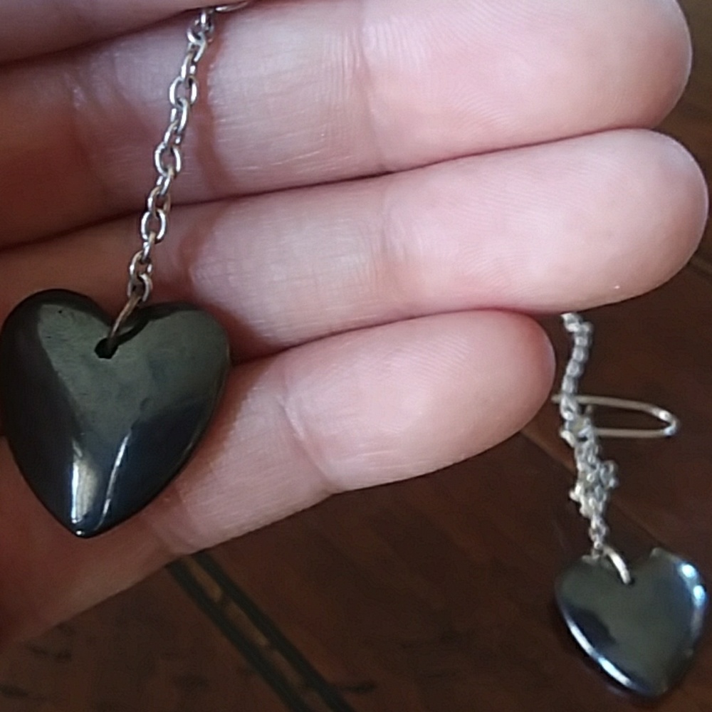 Heart shaped earrings